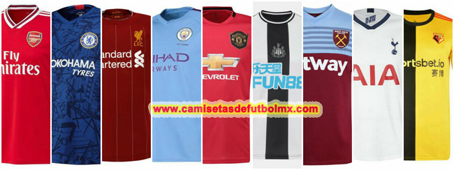 camisetas 2019 premier league