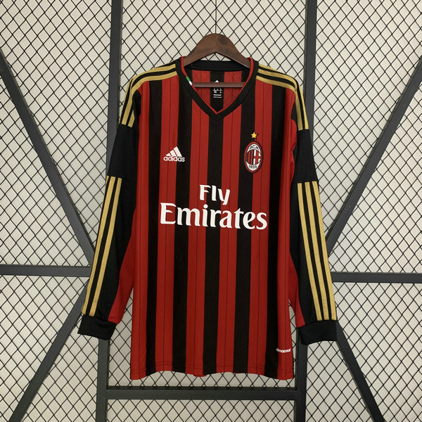 Camiseta AC Milan ML retro Primera 2013-2014