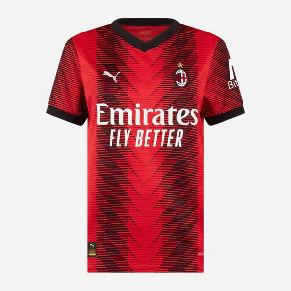 Camiseta AC Milan Mujer Primera Equipacion 2023-2024