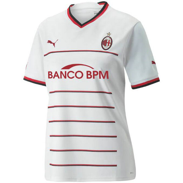 Camiseta AC Milan Mujer Segunda Equipacion 2022-2023