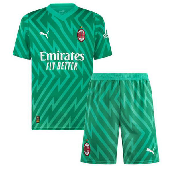 Camiseta AC Milan Ninos Portero Equipacion 2023-2024