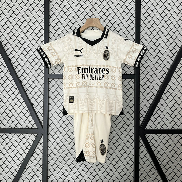 Camiseta AC Milan Ninos Portero Equipacion beige 2023-2024