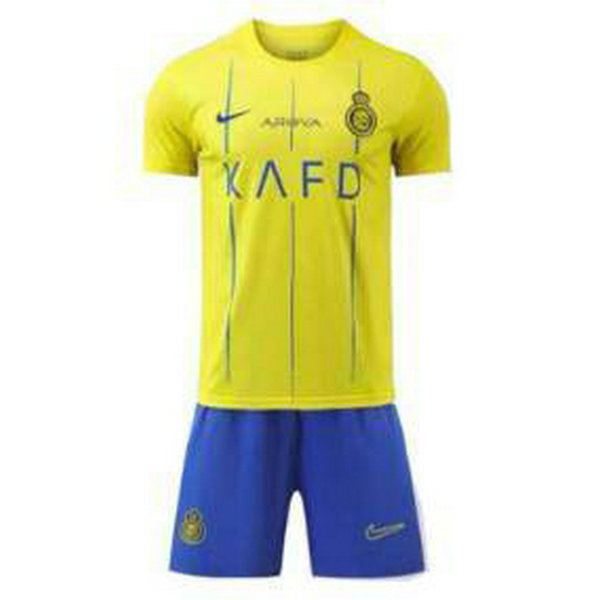 Camiseta Al-Nassr FC Ninos Primera Equipacion 2023-2024