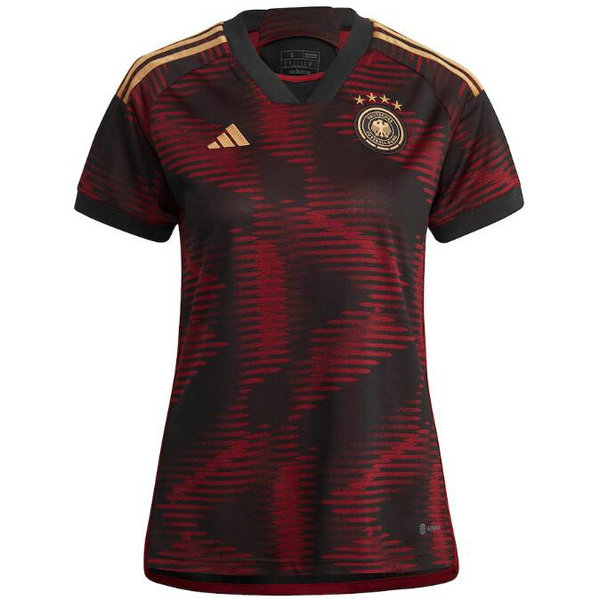 Camiseta Alemania Mujer Segunda Equipacion Copa Mundial 2022