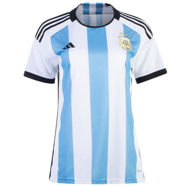 Camiseta Argentina Mujer Primera Equipacion Copa Mundial 2022