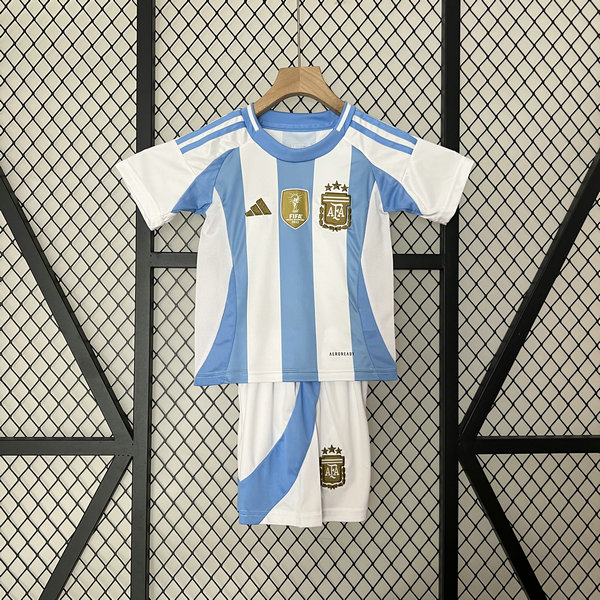 Camiseta Argentina Ninos Primera Equipacion Copa America 2024