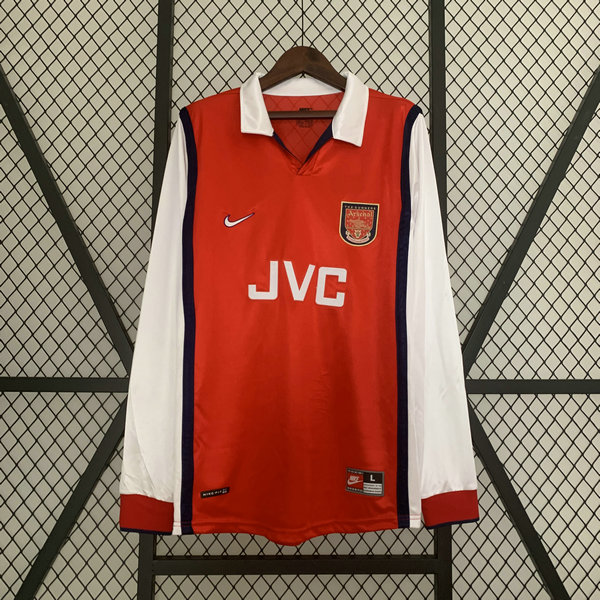 Camiseta Arsenal ML retro Primera 1998-1999
