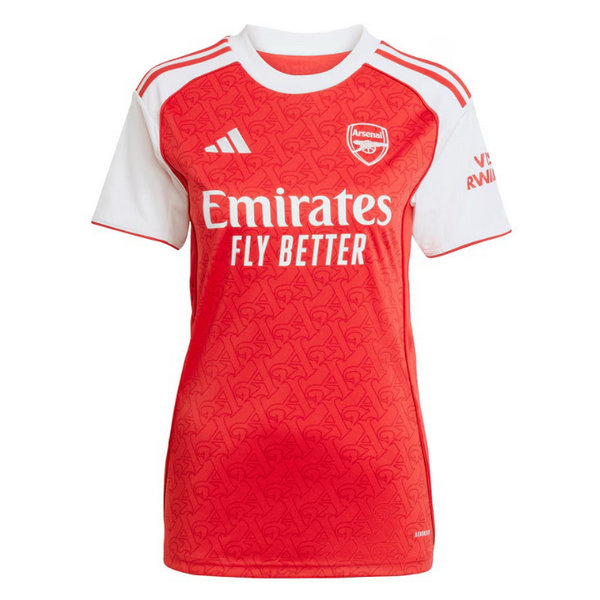Camiseta Arsenal Mujer Primera Equipacion 2025-2026
