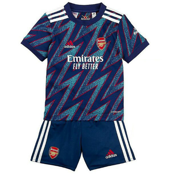 Camiseta Arsenal Ninos Tercera Equipacion 2021-2022