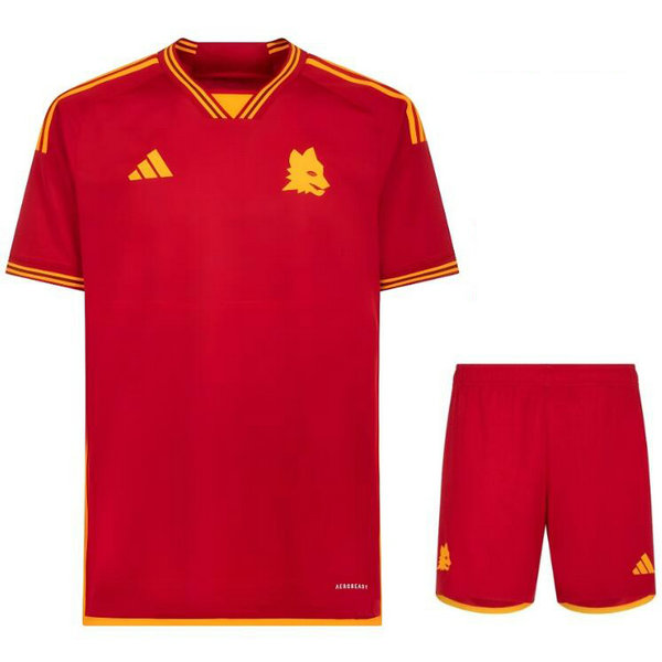 Camiseta As Roma Ninos Primera Equipacion 2023-2024
