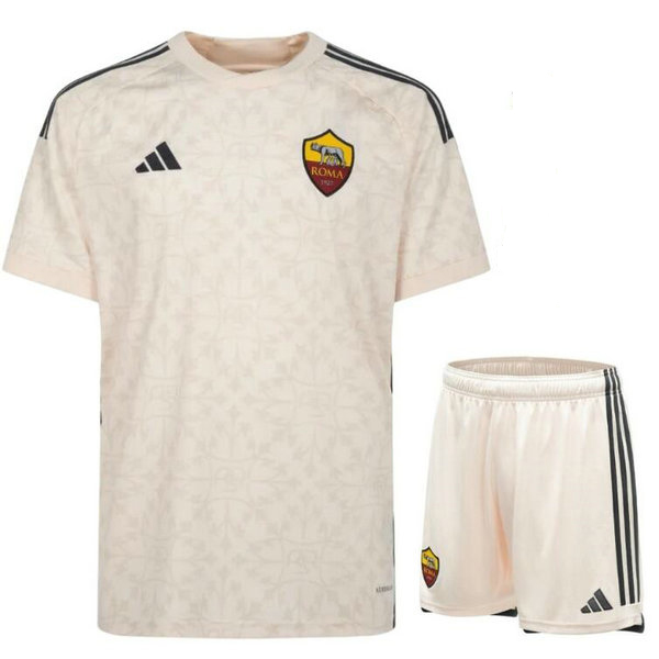 Camiseta As Roma Ninos Segunda Equipacion 2023-2024