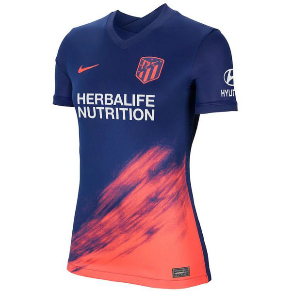 Camiseta Atletico de Madrid Mujer Segunda Equipacion 2021-2022