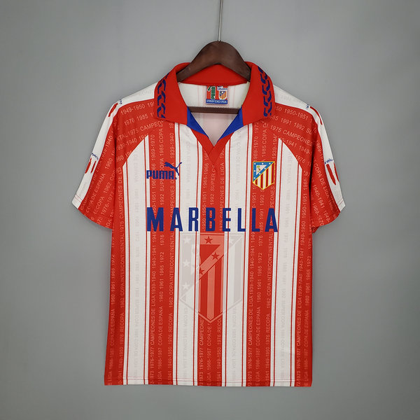 Camiseta Atletico de Madrid retro Primera 1995-1996