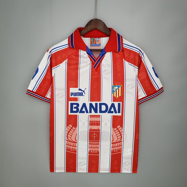 Camiseta Atletico de Madrid retro Primera 1996-1997