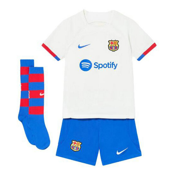 Camiseta Barcelona Ninos Segunda Equipacion 2024 con calcetines