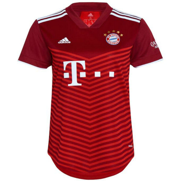 Camiseta Bayern Munich Mujer Primera Equipacion 2021-2022