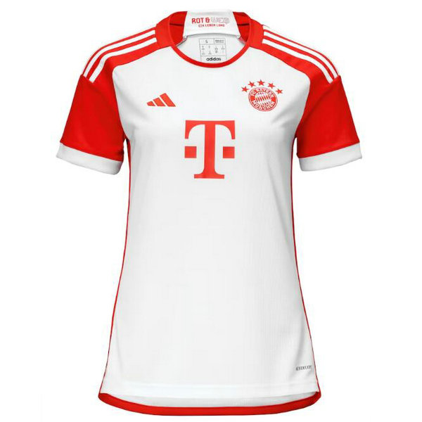 Camiseta Bayern Munich Mujer Primera Equipacion 2023-2024