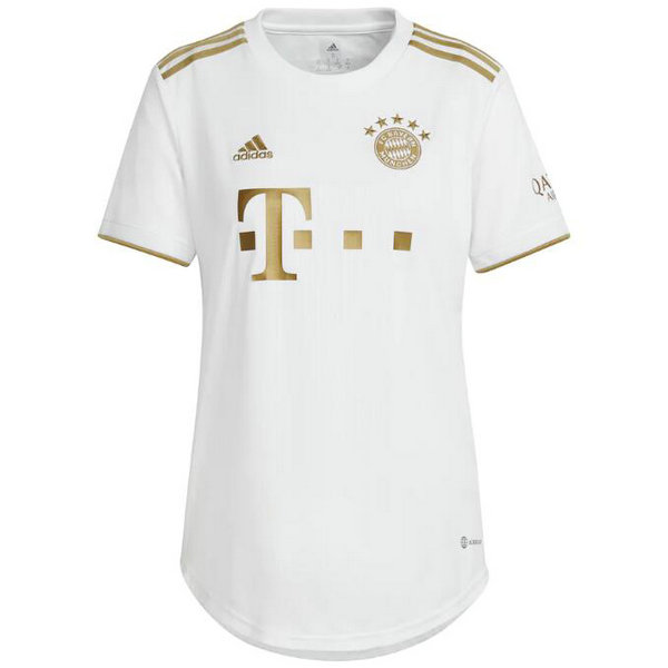 Camiseta Bayern Munich Mujer Segunda Equipacion 2022-2023