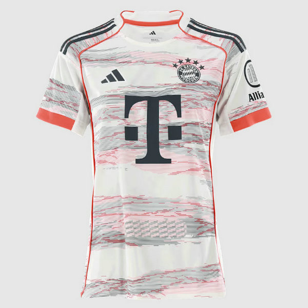 Camiseta Bayern Munich Mujer Segunda Equipacion 2025-2026