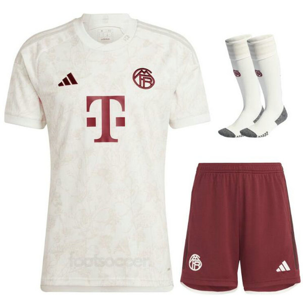 Camiseta Bayern Munich Ninos Tercera Equipacion 2024 con calcetines