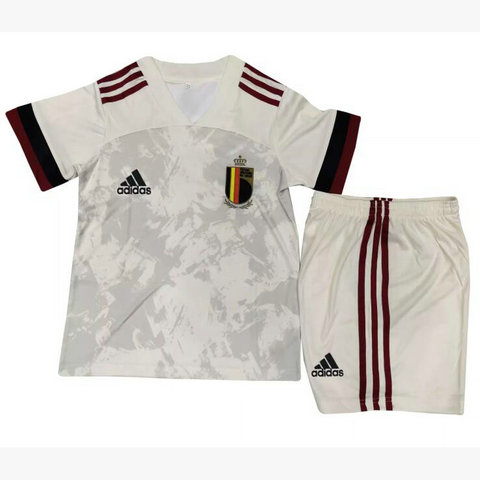 Camiseta Belgica Ninos Segunda Equipacion Euro 2020