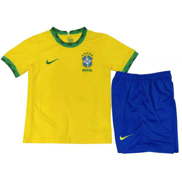 Camiseta Brasil Ninos Primera Equipacion 2021-2022