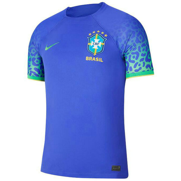 Camiseta Brasil Segunda Equipacion Copa Mundial 2022