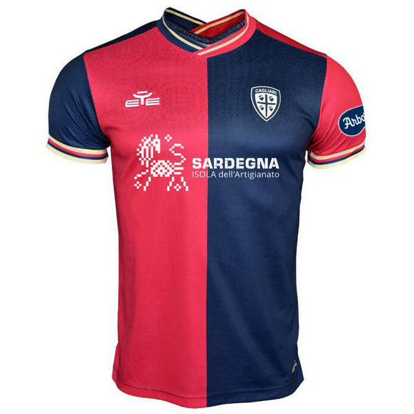 Camiseta Cagliari Calcio Primera Equipacion 2022-2023