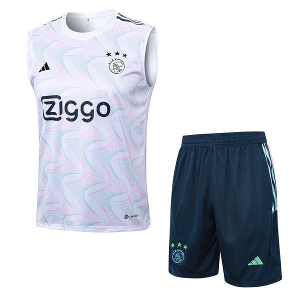 Camiseta Chaleco Ajax Blanco 2023-2024