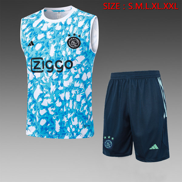 Camiseta Chaleco Ajax azul claro 2023-2024