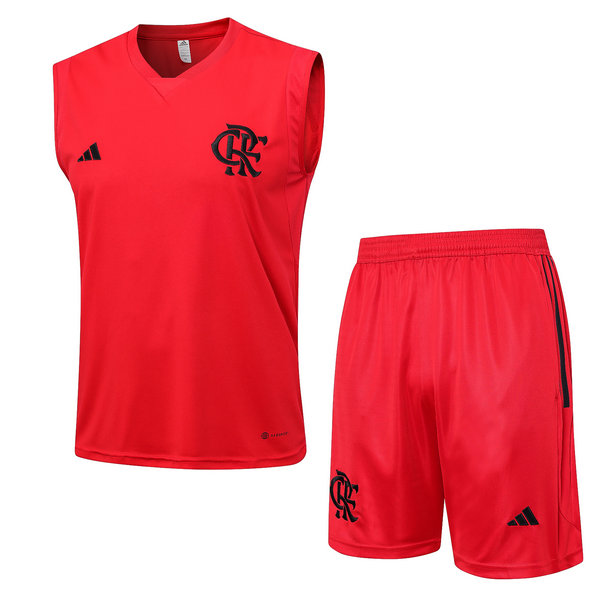 Camiseta Chaleco Flamengo rojo 2023-2024