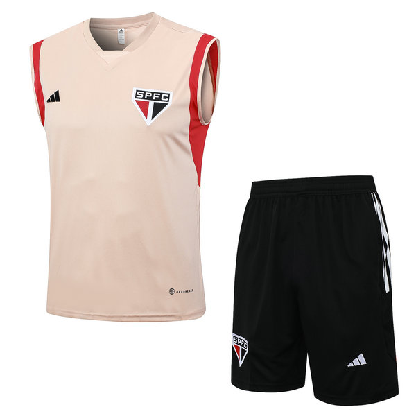 Camiseta Chaleco Sao Paulo Amarillo 2023-2024