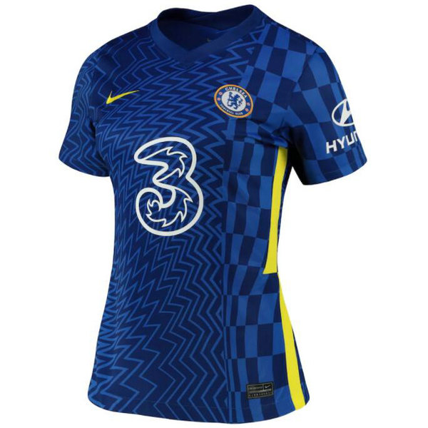 Camiseta Chelsea Mujer Primera Equipacion 2021-2022