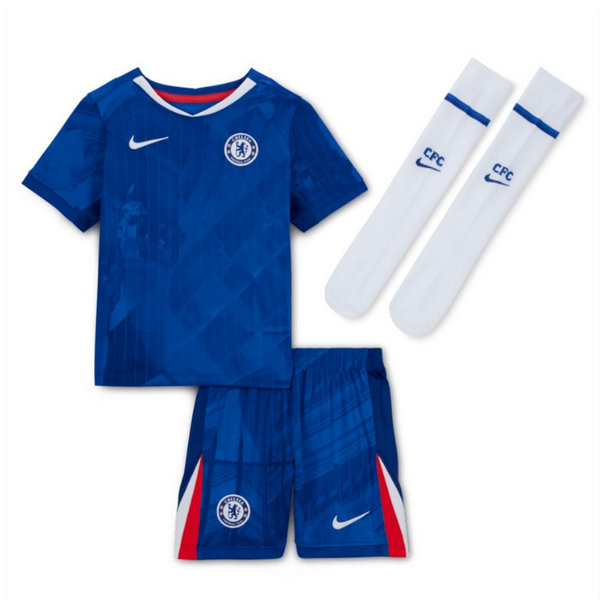 Camiseta Chelsea Ninos Primera Equipacion 2026 con calcetines