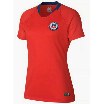 Camiseta Chile Mujer Primera Equipacion 2018-2019