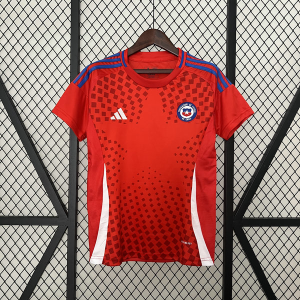 Camiseta Chile Mujer Primera Equipacion Copa America 2024