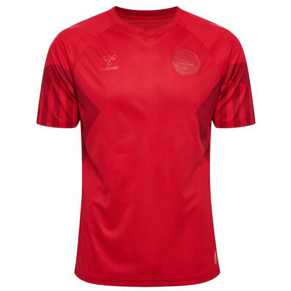 Camiseta Dinamarca Primera Equipacion Copa Mundial 2022