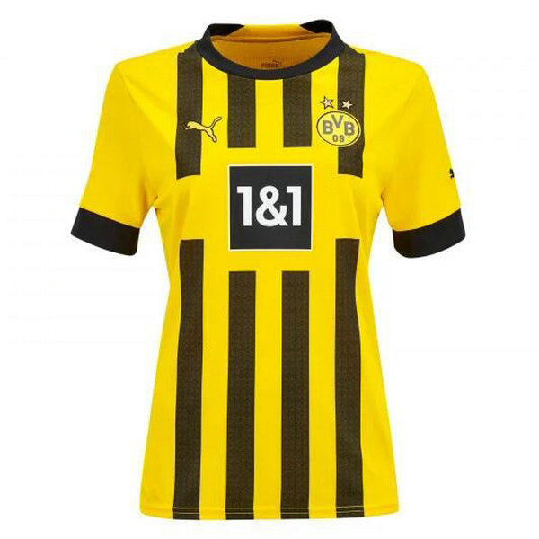 Camiseta Dortmund Mujer Primera Equipacion 2022-2023