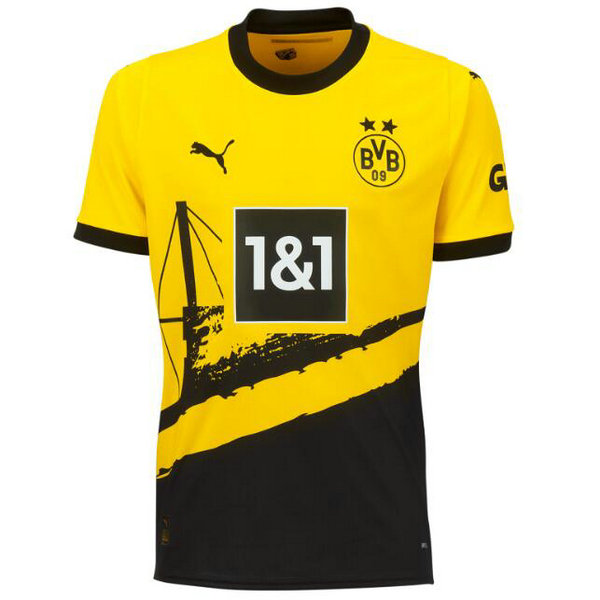 Camiseta Dortmund Mujer Primera Equipacion 2023-2024