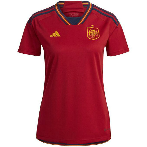 Camiseta Espana Mujer Primera Equipacion Copa Mundial 2022