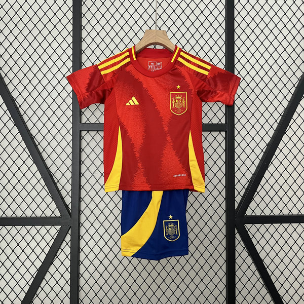 Camiseta Espana Ninos Primera Equipacion Euro 2024