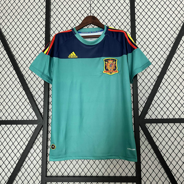 Camiseta Espana retro Portero 2010