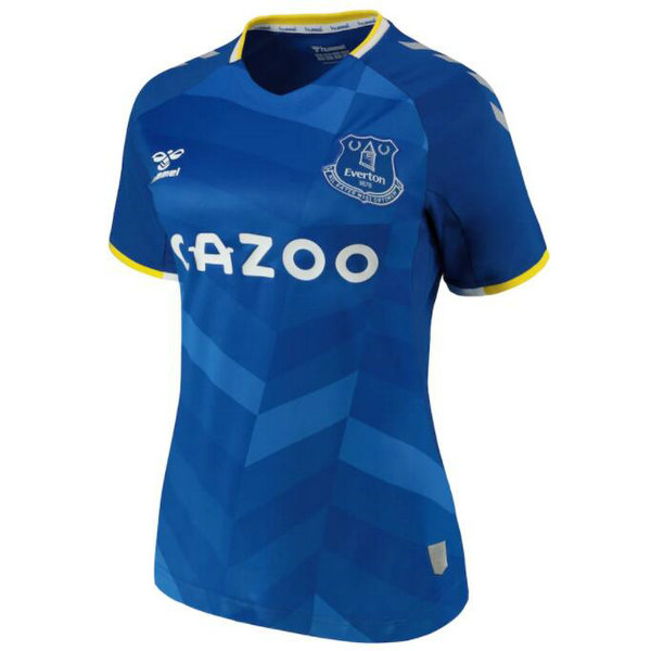 Camiseta Everton Mujer Primera Equipacion 2021-2022
