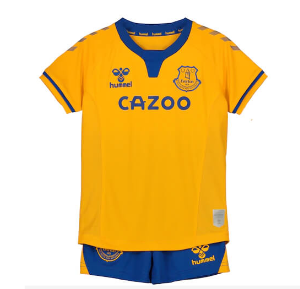 Camiseta Everton Ninos Segunda Equipacion 2020-2021