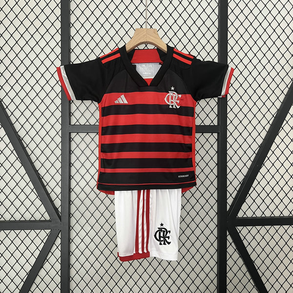 Camiseta Flamengo Ninos Primera Equipacion 2024-2025