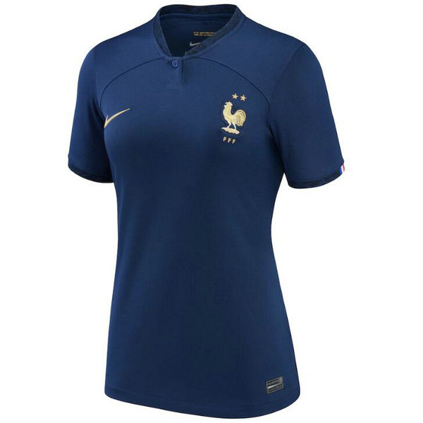 Camiseta Francia Mujer Primera Equipacion Copa Mundial 2022