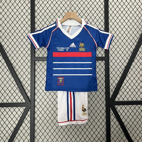 Camiseta Francia Ninos retro Primera 1998