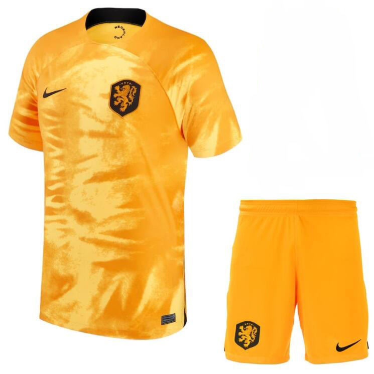 Camiseta Holanda Ninos Primera Equipacion Copa Mundial 2022