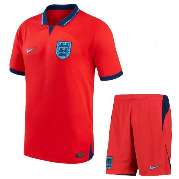 Camiseta Inglaterra Ninos Segunda Equipacion 2022-2023