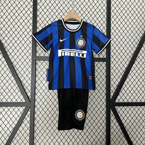 Camiseta Inter Milan Ninos retro Primera 2009-2010